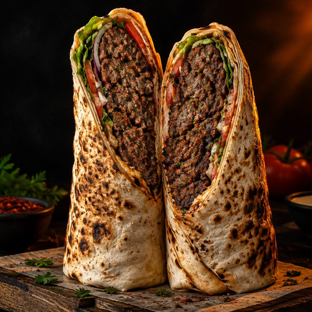 Ranch Dürüm kaşarlı mega Adana dürüm